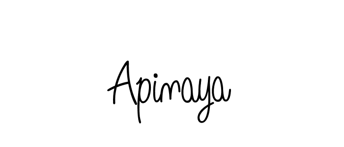 if you are searching for the best signature style for your name Apinaya. so please give up your signature search. here we have designed multiple signature styles  using Angelique-Rose-font-FFP. Apinaya signature style 5 images and pictures png