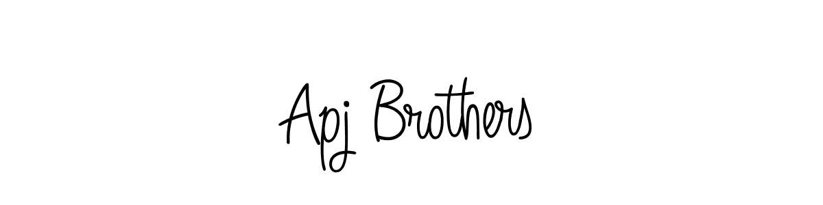Check out images of Autograph of Apj Brothers name. Actor Apj Brothers Signature Style. Angelique-Rose-font-FFP is a professional sign style online. Apj Brothers signature style 5 images and pictures png