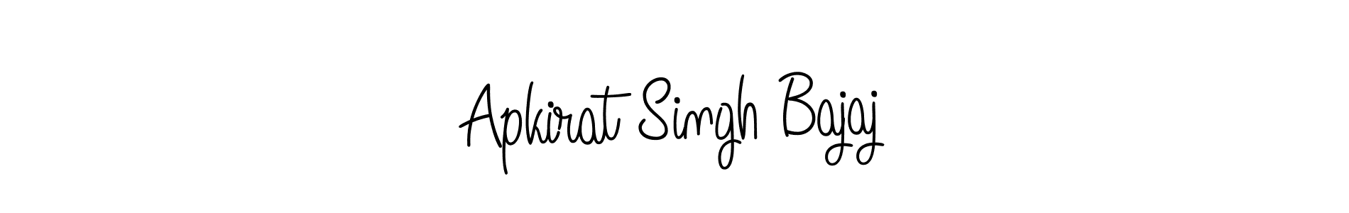 This is the best signature style for the Apkirat Singh Bajaj name. Also you like these signature font (Angelique-Rose-font-FFP). Mix name signature. Apkirat Singh Bajaj signature style 5 images and pictures png