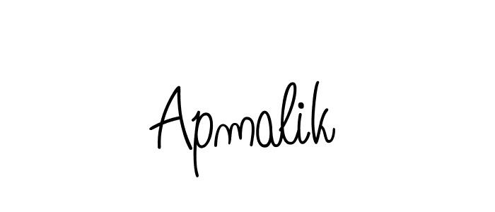 Also we have Apmalik name is the best signature style. Create professional handwritten signature collection using Angelique-Rose-font-FFP autograph style. Apmalik signature style 5 images and pictures png