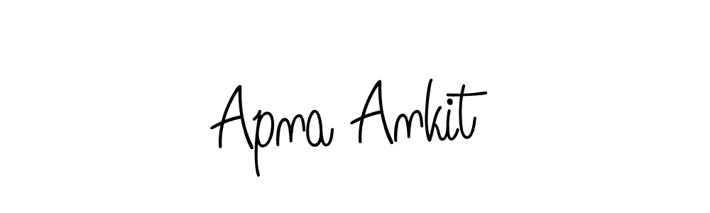 if you are searching for the best signature style for your name Apna Ankit. so please give up your signature search. here we have designed multiple signature styles  using Angelique-Rose-font-FFP. Apna Ankit signature style 5 images and pictures png