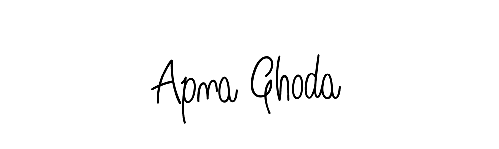 Make a beautiful signature design for name Apna Ghoda. Use this online signature maker to create a handwritten signature for free. Apna Ghoda signature style 5 images and pictures png