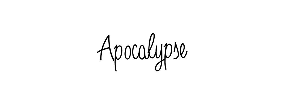Apocalypse stylish signature style. Best Handwritten Sign (Angelique-Rose-font-FFP) for my name. Handwritten Signature Collection Ideas for my name Apocalypse. Apocalypse signature style 5 images and pictures png