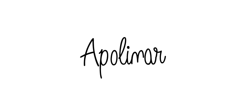 Make a beautiful signature design for name Apolinar. Use this online signature maker to create a handwritten signature for free. Apolinar signature style 5 images and pictures png