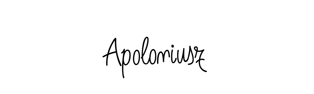 Make a beautiful signature design for name Apoloniusz. Use this online signature maker to create a handwritten signature for free. Apoloniusz signature style 5 images and pictures png