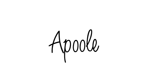 Angelique-Rose-font-FFP is a professional signature style that is perfect for those who want to add a touch of class to their signature. It is also a great choice for those who want to make their signature more unique. Get Apoole name to fancy signature for free. Apoole signature style 5 images and pictures png