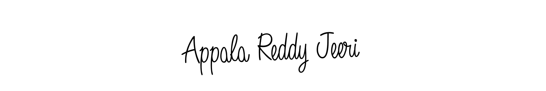 This is the best signature style for the Appala Reddy Jeeri name. Also you like these signature font (Angelique-Rose-font-FFP). Mix name signature. Appala Reddy Jeeri signature style 5 images and pictures png