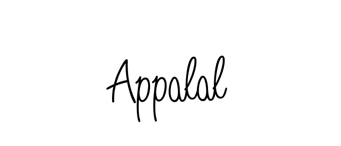 You should practise on your own different ways (Angelique-Rose-font-FFP) to write your name (Appalal) in signature. don't let someone else do it for you. Appalal signature style 5 images and pictures png