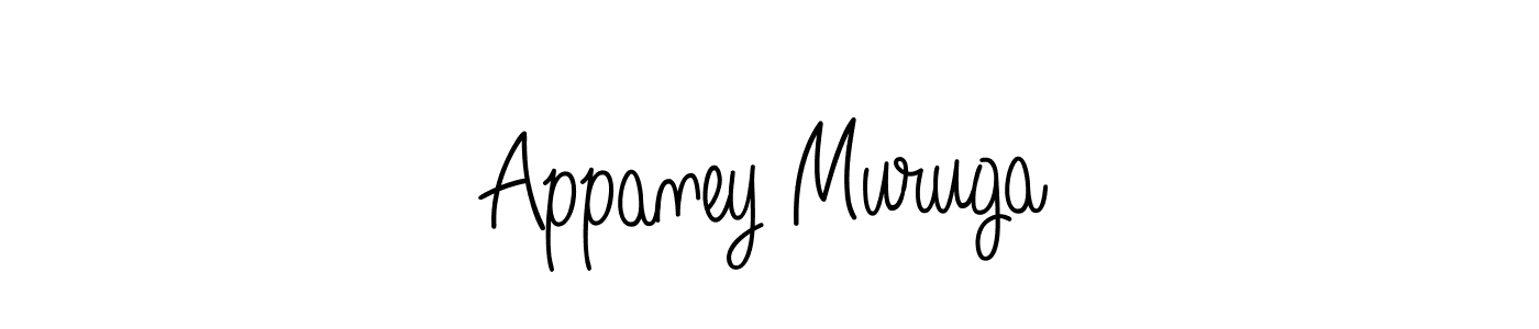 How to Draw Appaney Muruga signature style? Angelique-Rose-font-FFP is a latest design signature styles for name Appaney Muruga. Appaney Muruga signature style 5 images and pictures png
