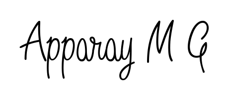 Looking for an artistic signature for Apparay M G? The Angelique-Rose-font-FFP calligraphy style gives a sophisticated flow suitable for business cards and emails. Apparay M G signature style 5 images and pictures png