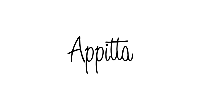 Create a beautiful signature design for name Appitta. With this signature (Angelique-Rose-font-FFP) fonts, you can make a handwritten signature for free. Appitta signature style 5 images and pictures png