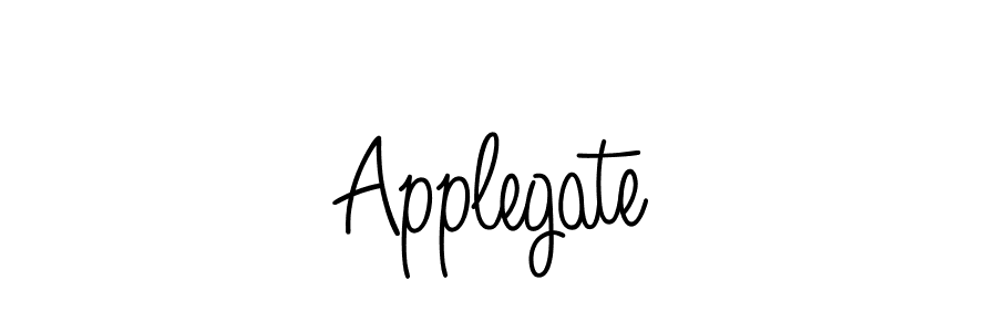 Design your own signature with our free online signature maker. With this signature software, you can create a handwritten (Angelique-Rose-font-FFP) signature for name Applegate. Applegate signature style 5 images and pictures png