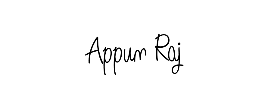 Here are the top 10 professional signature styles for the name Appun Raj. These are the best autograph styles you can use for your name. Appun Raj signature style 5 images and pictures png