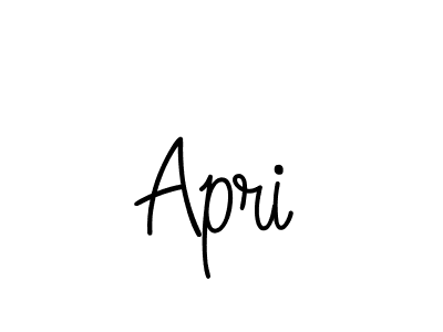 You should practise on your own different ways (Angelique-Rose-font-FFP) to write your name (Apri) in signature. don't let someone else do it for you. Apri signature style 5 images and pictures png