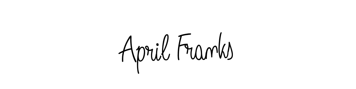 Also we have April Franks name is the best signature style. Create professional handwritten signature collection using Angelique-Rose-font-FFP autograph style. April Franks signature style 5 images and pictures png