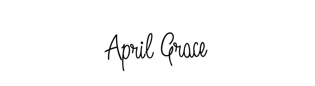 Angelique-Rose-font-FFP is a professional signature style that is perfect for those who want to add a touch of class to their signature. It is also a great choice for those who want to make their signature more unique. Get April Grace name to fancy signature for free. April Grace signature style 5 images and pictures png