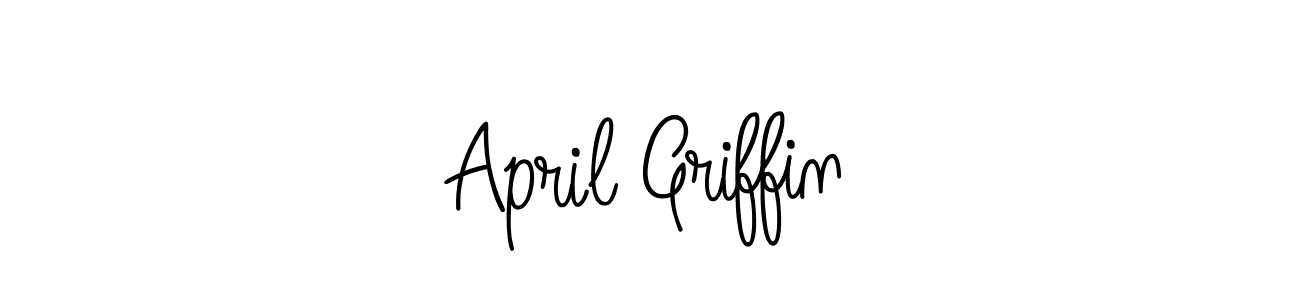 The best way (Angelique-Rose-font-FFP) to make a short signature is to pick only two or three words in your name. The name April Griffin include a total of six letters. For converting this name. April Griffin signature style 5 images and pictures png