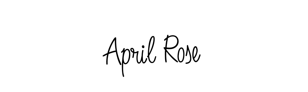 Use a signature maker to create a handwritten signature online. With this signature software, you can design (Angelique-Rose-font-FFP) your own signature for name April Rose. April Rose signature style 5 images and pictures png