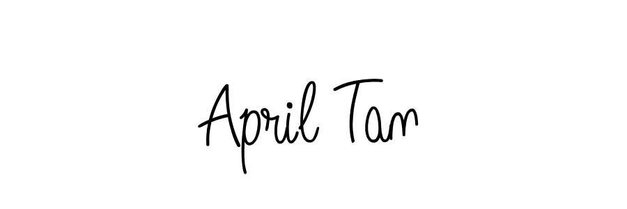 How to make April Tan signature? Angelique-Rose-font-FFP is a professional autograph style. Create handwritten signature for April Tan name. April Tan signature style 5 images and pictures png