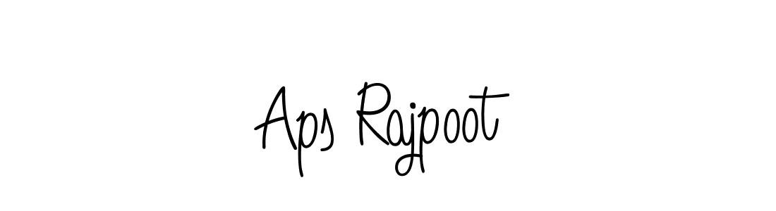 Also You can easily find your signature by using the search form. We will create Aps Rajpoot name handwritten signature images for you free of cost using Angelique-Rose-font-FFP sign style. Aps Rajpoot signature style 5 images and pictures png