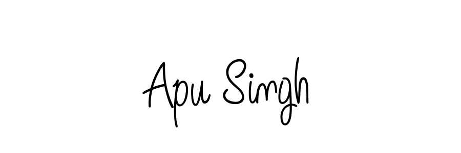Once you've used our free online signature maker to create your best signature Angelique-Rose-font-FFP style, it's time to enjoy all of the benefits that Apu Singh name signing documents. Apu Singh signature style 5 images and pictures png