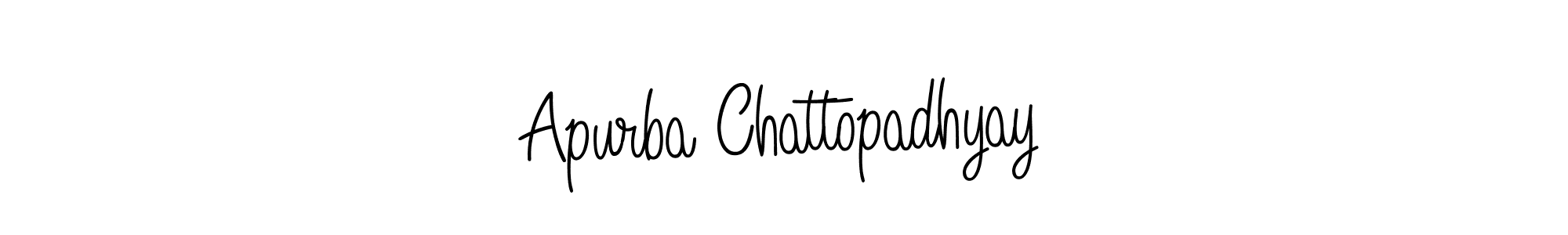 Design your own signature with our free online signature maker. With this signature software, you can create a handwritten (Angelique-Rose-font-FFP) signature for name Apurba Chattopadhyay. Apurba Chattopadhyay signature style 5 images and pictures png