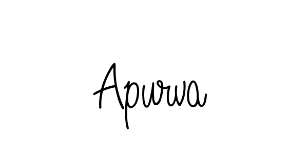 Also we have Apurva name is the best signature style. Create professional handwritten signature collection using Angelique-Rose-font-FFP autograph style. Apurva signature style 5 images and pictures png