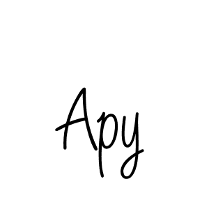 Once you've used our free online signature maker to create your best signature Angelique-Rose-font-FFP style, it's time to enjoy all of the benefits that Apy name signing documents. Apy signature style 5 images and pictures png