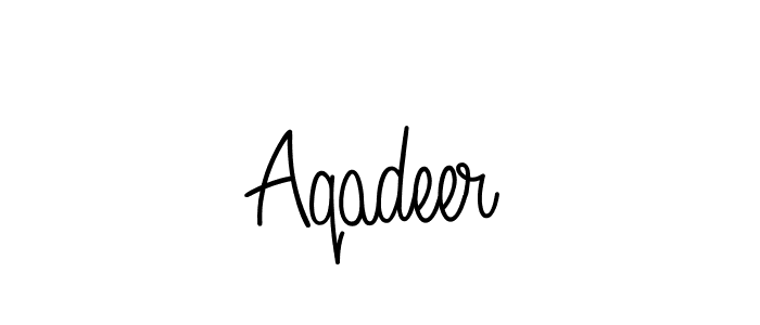 It looks lik you need a new signature style for name Aqadeer. Design unique handwritten (Angelique-Rose-font-FFP) signature with our free signature maker in just a few clicks. Aqadeer signature style 5 images and pictures png