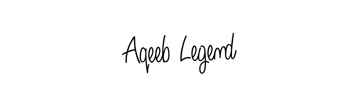 Make a beautiful signature design for name Aqeeb Legend. Use this online signature maker to create a handwritten signature for free. Aqeeb Legend signature style 5 images and pictures png