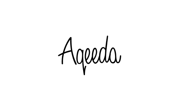 You can use this online signature creator to create a handwritten signature for the name Aqeeda. This is the best online autograph maker. Aqeeda signature style 5 images and pictures png