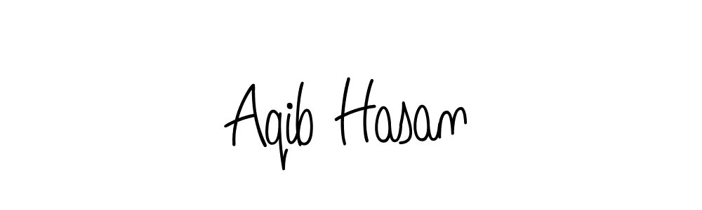 Make a short Aqib Hasan signature style. Manage your documents anywhere anytime using Angelique-Rose-font-FFP. Create and add eSignatures, submit forms, share and send files easily. Aqib Hasan signature style 5 images and pictures png
