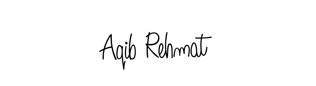 You can use this online signature creator to create a handwritten signature for the name Aqib Rehmat. This is the best online autograph maker. Aqib Rehmat signature style 5 images and pictures png