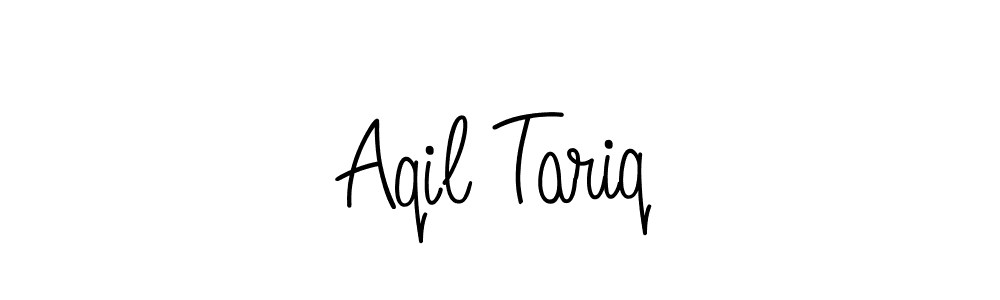 Make a beautiful signature design for name Aqil Tariq. Use this online signature maker to create a handwritten signature for free. Aqil Tariq signature style 5 images and pictures png