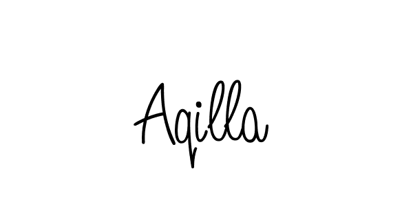 Make a beautiful signature design for name Aqilla. Use this online signature maker to create a handwritten signature for free. Aqilla signature style 5 images and pictures png