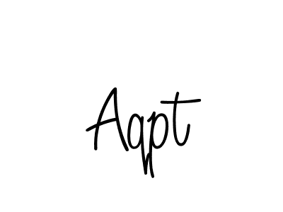 Design your own signature with our free online signature maker. With this signature software, you can create a handwritten (Angelique-Rose-font-FFP) signature for name Aqpt. Aqpt signature style 5 images and pictures png