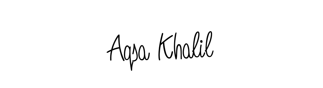 It looks lik you need a new signature style for name Aqsa Khalil. Design unique handwritten (Angelique-Rose-font-FFP) signature with our free signature maker in just a few clicks. Aqsa Khalil signature style 5 images and pictures png