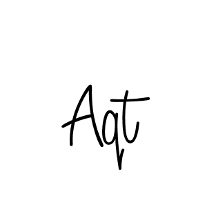 Best and Professional Signature Style for Aqt. Angelique-Rose-font-FFP Best Signature Style Collection. Aqt signature style 5 images and pictures png