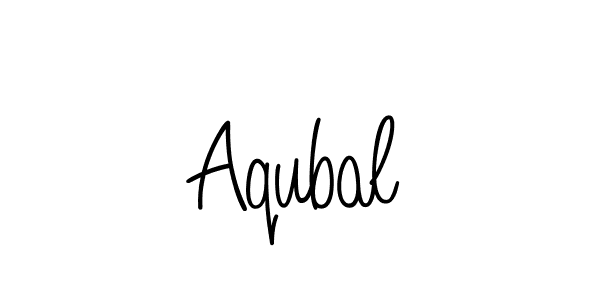 Best and Professional Signature Style for Aqubal. Angelique-Rose-font-FFP Best Signature Style Collection. Aqubal signature style 5 images and pictures png