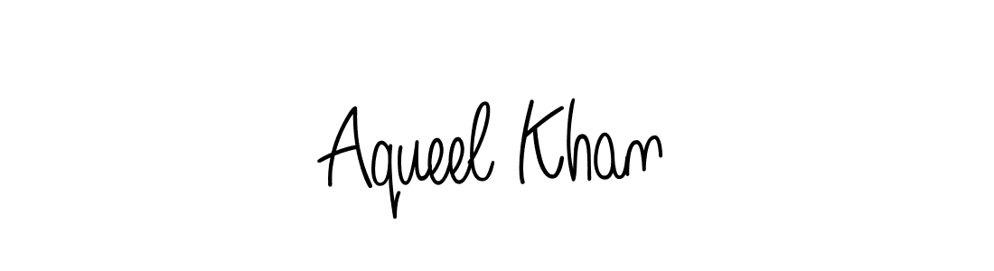 It looks lik you need a new signature style for name Aqueel Khan. Design unique handwritten (Angelique-Rose-font-FFP) signature with our free signature maker in just a few clicks. Aqueel Khan signature style 5 images and pictures png