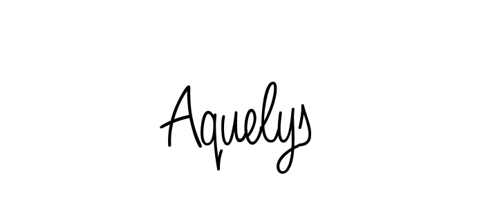 Also we have Aquelys name is the best signature style. Create professional handwritten signature collection using Angelique-Rose-font-FFP autograph style. Aquelys signature style 5 images and pictures png