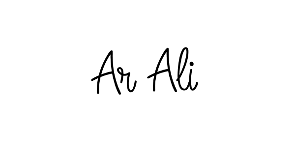 It looks lik you need a new signature style for name Ar Ali. Design unique handwritten (Angelique-Rose-font-FFP) signature with our free signature maker in just a few clicks. Ar Ali signature style 5 images and pictures png