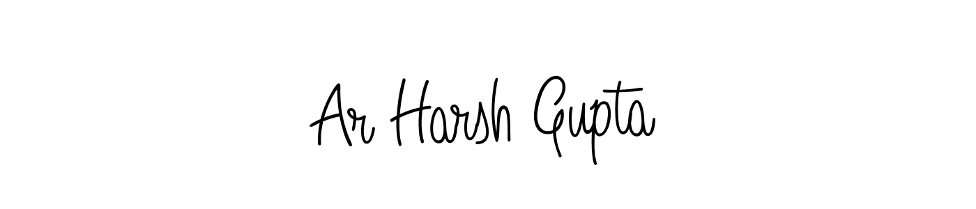 How to make Ar Harsh Gupta signature? Angelique-Rose-font-FFP is a professional autograph style. Create handwritten signature for Ar Harsh Gupta name. Ar Harsh Gupta signature style 5 images and pictures png