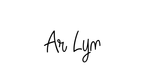 Once you've used our free online signature maker to create your best signature Angelique-Rose-font-FFP style, it's time to enjoy all of the benefits that Ar Lyn name signing documents. Ar Lyn signature style 5 images and pictures png