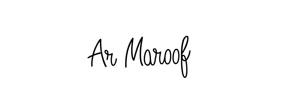 Also You can easily find your signature by using the search form. We will create Ar Maroof name handwritten signature images for you free of cost using Angelique-Rose-font-FFP sign style. Ar Maroof signature style 5 images and pictures png