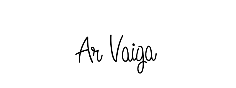 Here are the top 10 professional signature styles for the name Ar Vaiga. These are the best autograph styles you can use for your name. Ar Vaiga signature style 5 images and pictures png