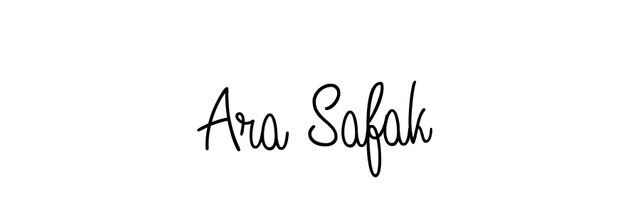 Best and Professional Signature Style for Ara Safak. Angelique-Rose-font-FFP Best Signature Style Collection. Ara Safak signature style 5 images and pictures png