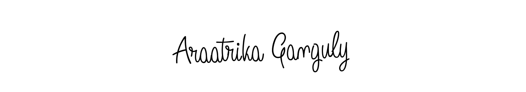 Also we have Araatrika Ganguly name is the best signature style. Create professional handwritten signature collection using Angelique-Rose-font-FFP autograph style. Araatrika Ganguly signature style 5 images and pictures png