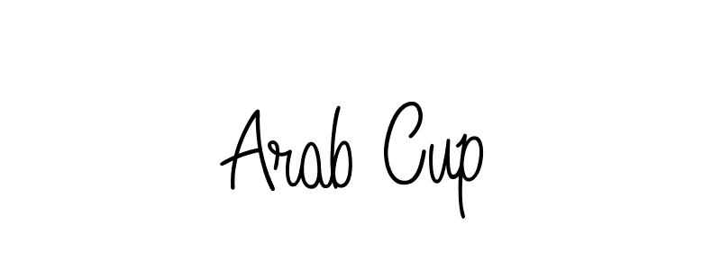 How to make Arab Cup signature? Angelique-Rose-font-FFP is a professional autograph style. Create handwritten signature for Arab Cup name. Arab Cup signature style 5 images and pictures png