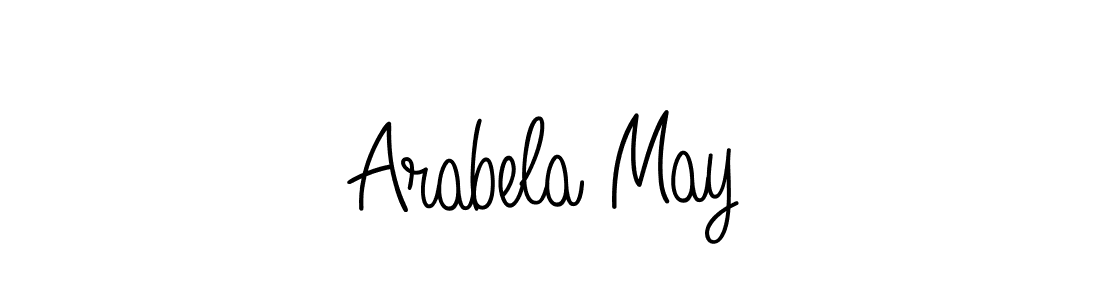 Once you've used our free online signature maker to create your best signature Angelique-Rose-font-FFP style, it's time to enjoy all of the benefits that Arabela May name signing documents. Arabela May signature style 5 images and pictures png